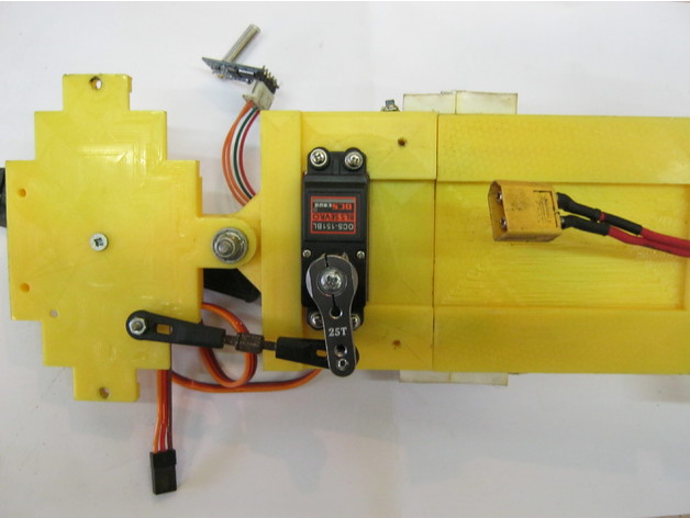 Deerbot机器狗3D打印图纸 STL格式