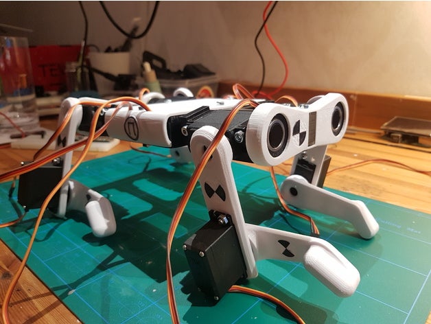 Robotic Dog机器狗3D打印图纸 STL格式