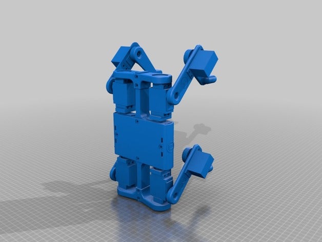 Robotic Dog机器狗3D打印图纸 STL格式
