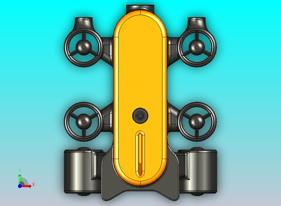 TITAN v1 ROV遥控无人潜水器造型3D数模图纸 STEP IGS格式