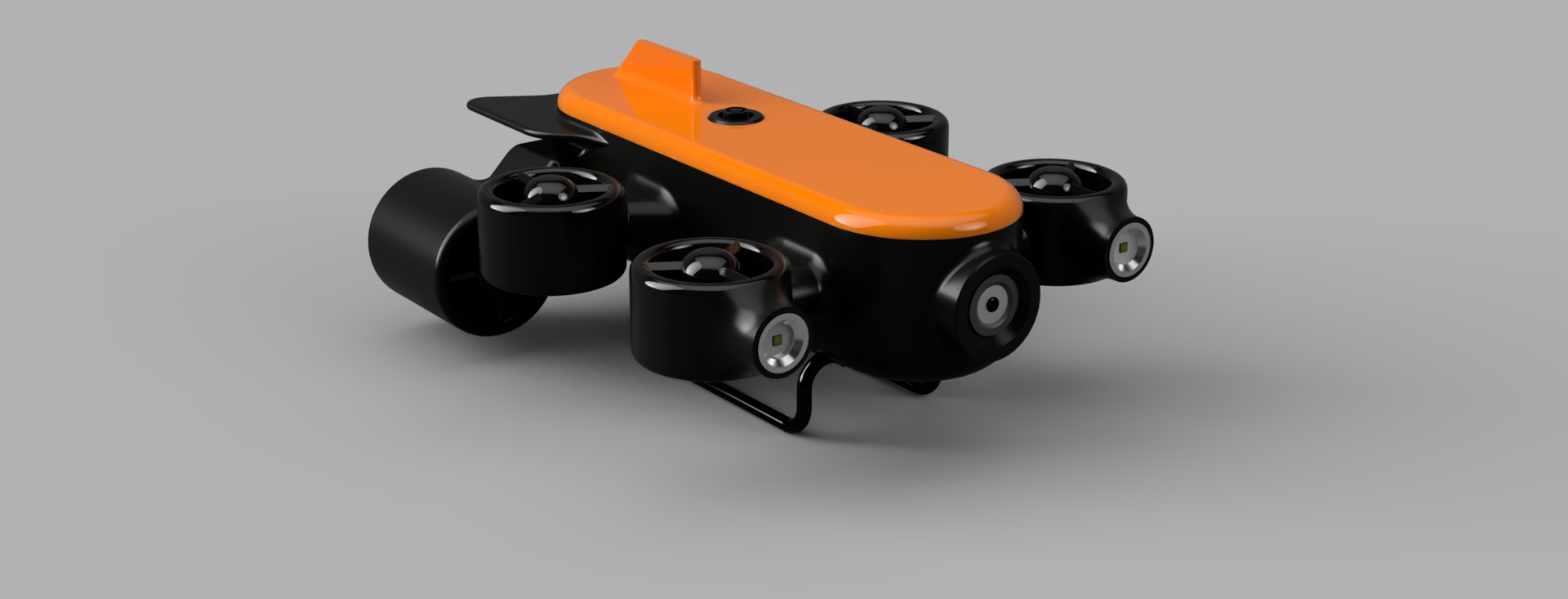 TITAN v1 ROV遥控无人潜水器造型3D数模图纸 STEP IGS格式