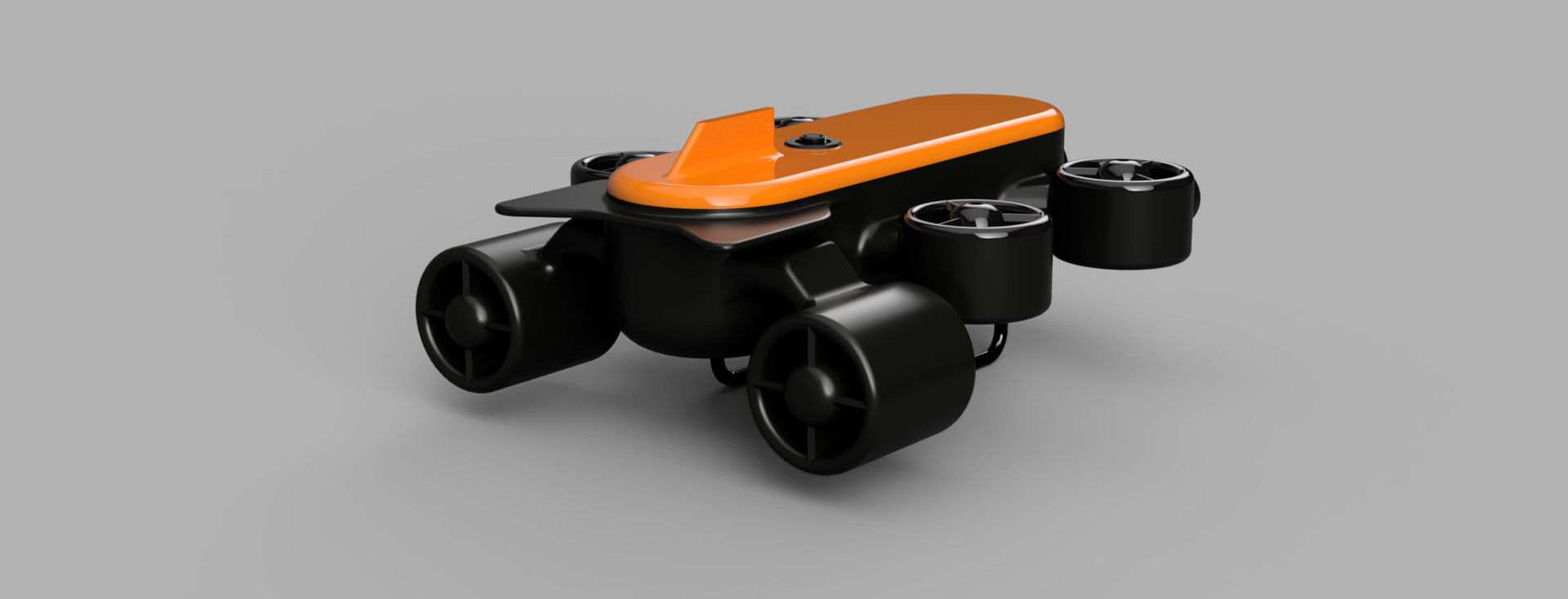 TITAN v1 ROV遥控无人潜水器造型3D数模图纸 STEP IGS格式