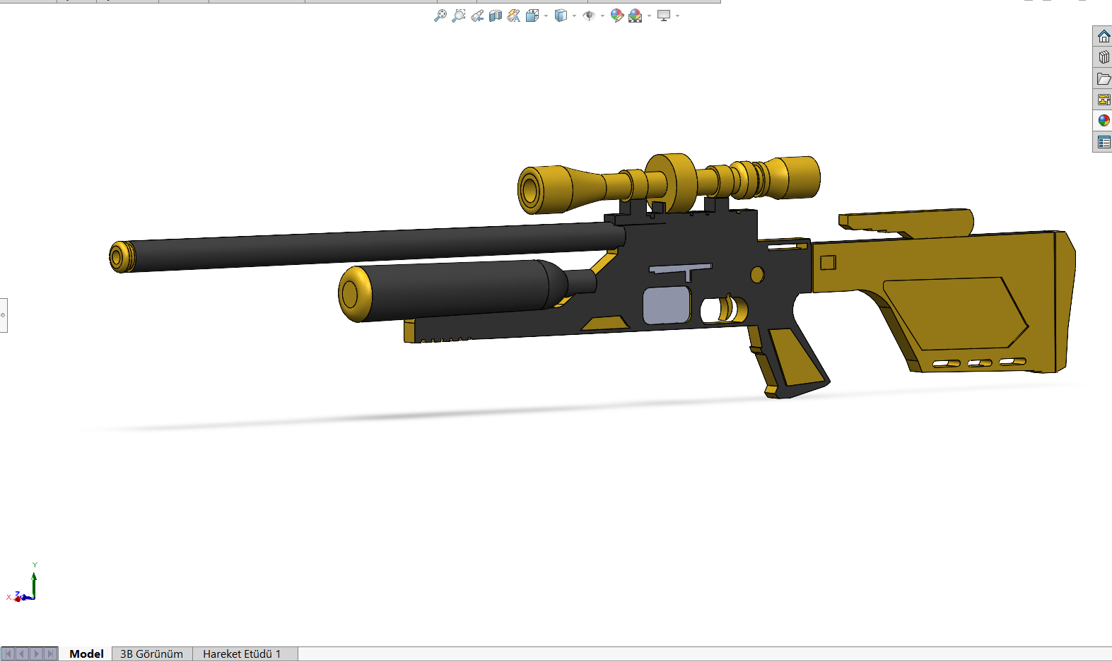 蜜蜂自动步枪机械