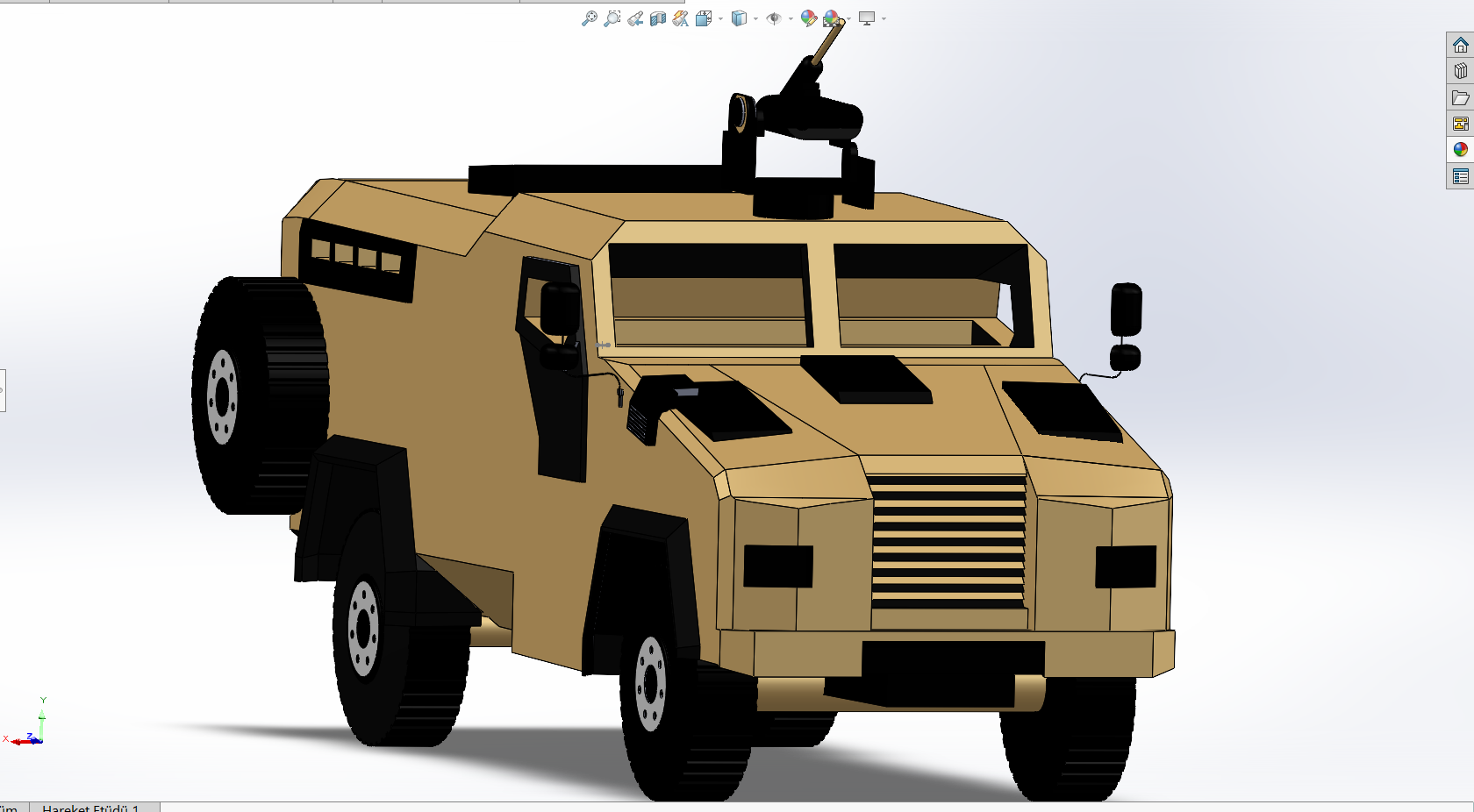 4x4 战术轮式装甲车