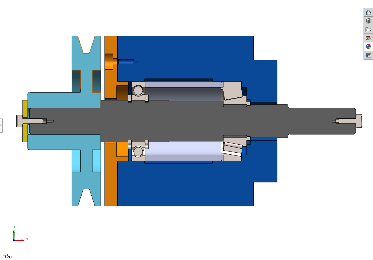 轴承轴承滑轮驱动系统