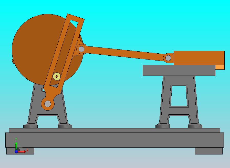 工业汽油泵机构