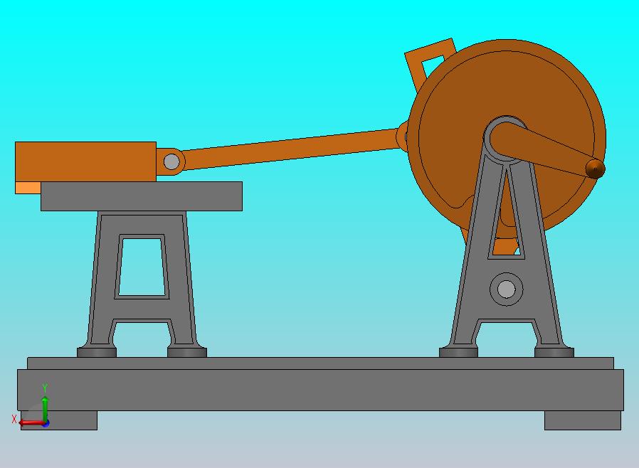 工业汽油泵机构