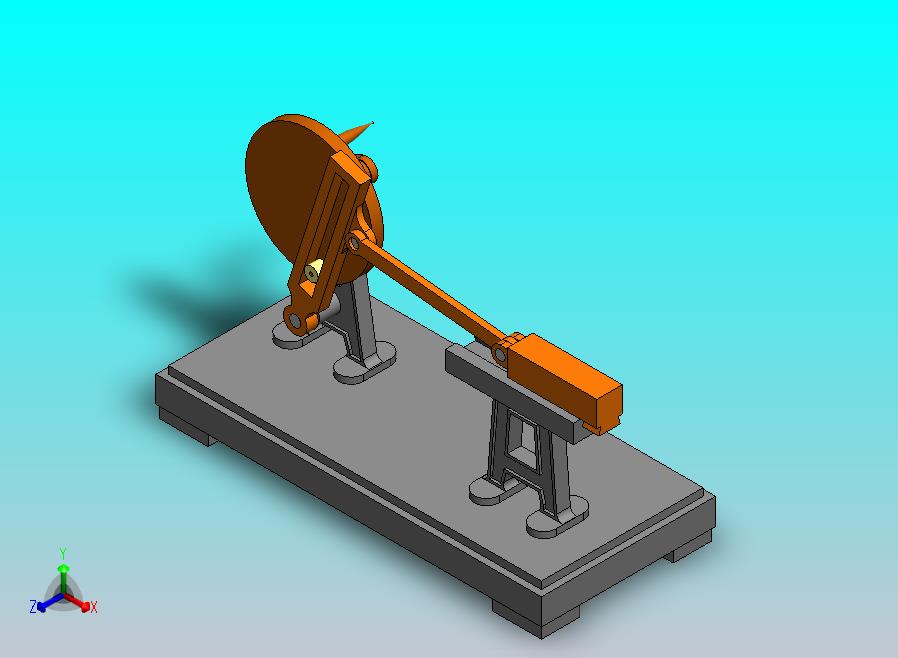 工业汽油泵机构