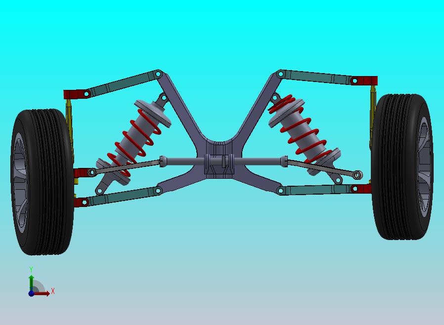 独立双横臂悬架