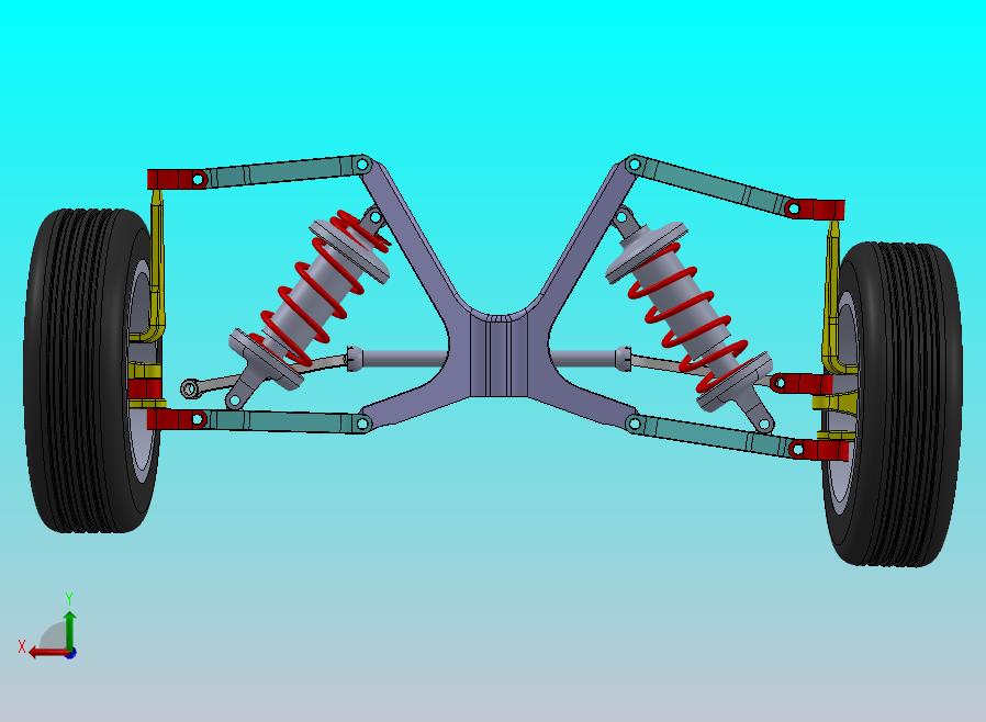 独立双横臂悬架
