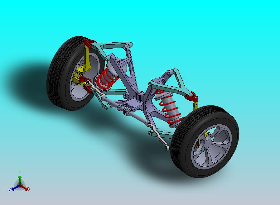 独立双横臂悬架
