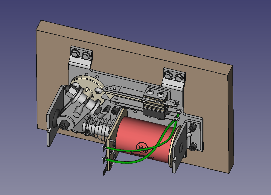 右弹球脚蹼组件