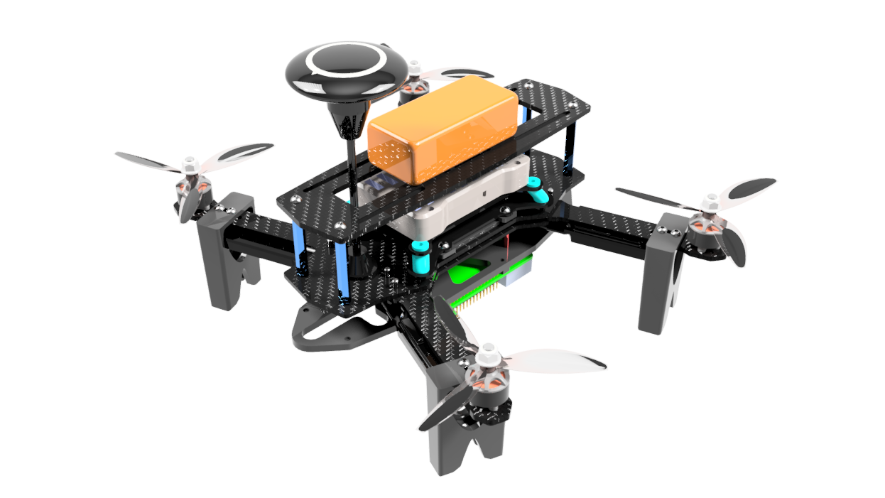 模块化250级无人机平台