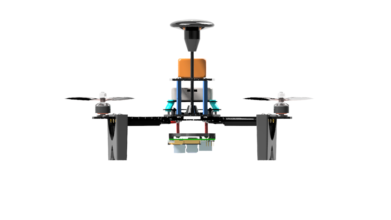 模块化250级无人机平台