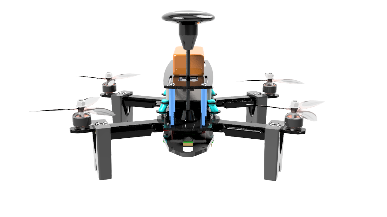 模块化250级无人机平台