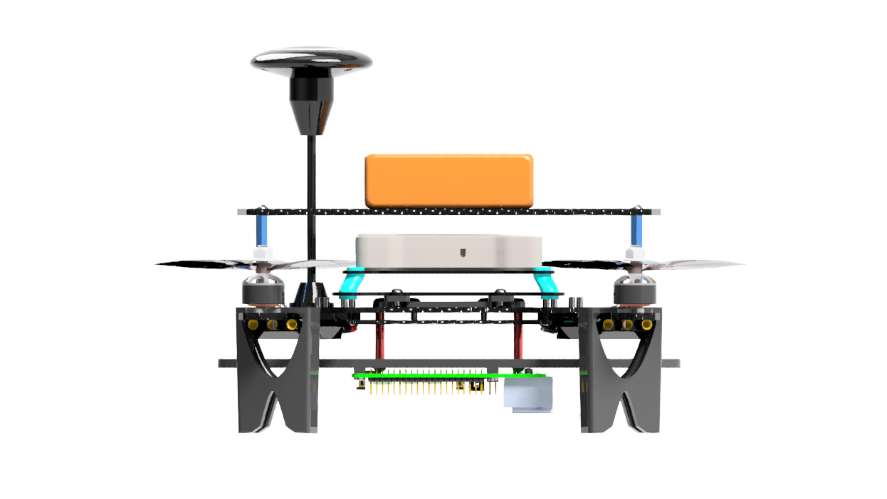 模块化250级无人机平台