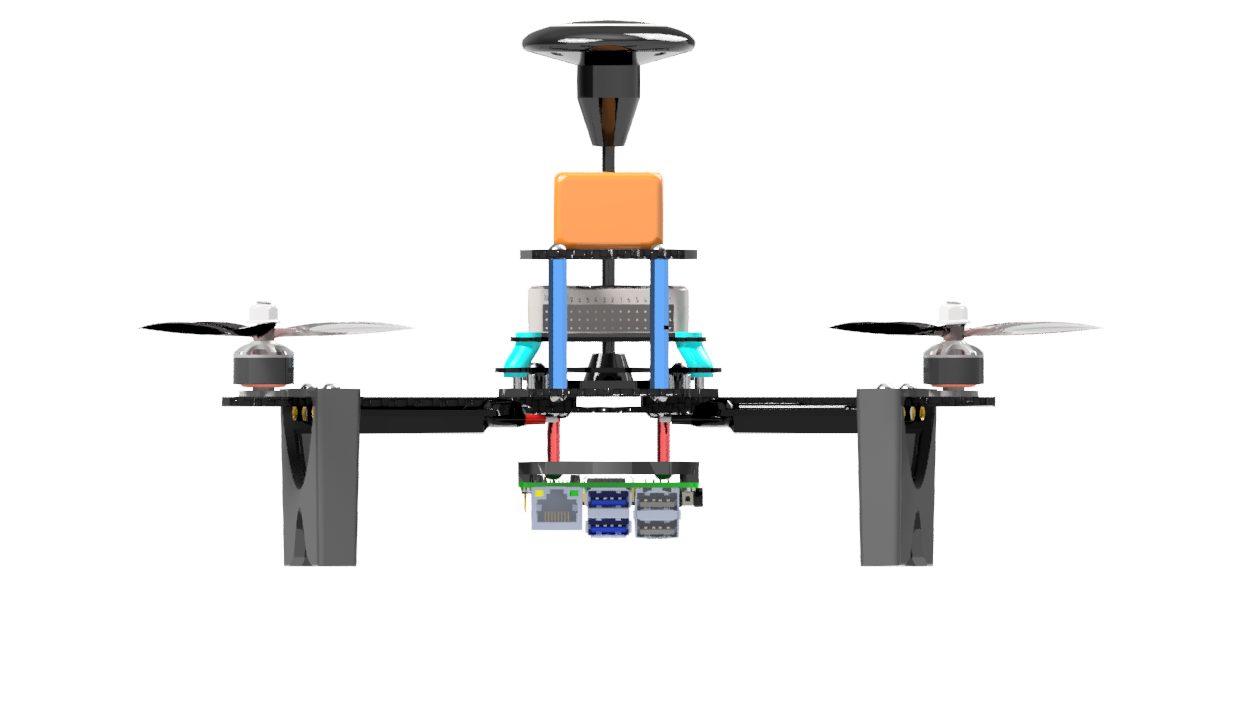模块化250级无人机平台