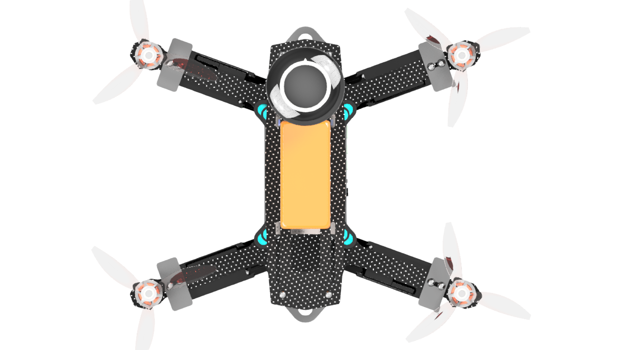 模块化250级无人机平台