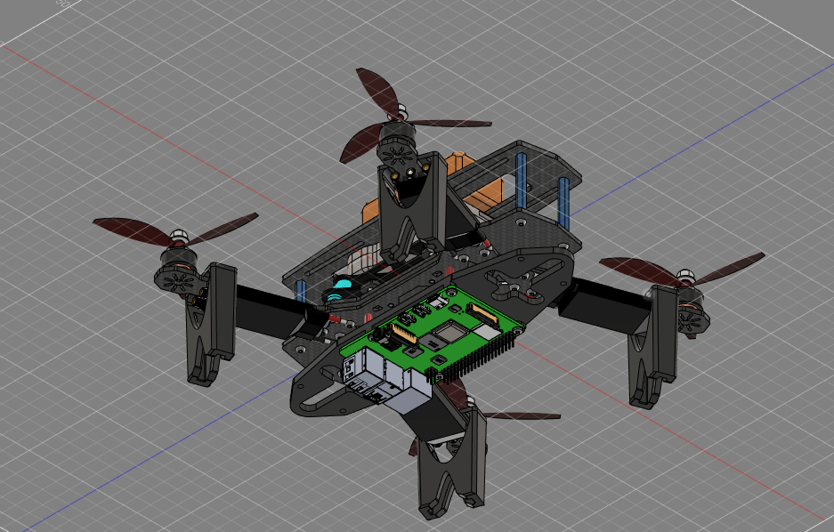 模块化250级无人机平台