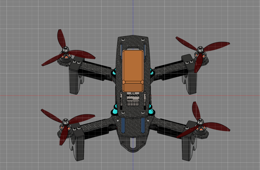 模块化250级无人机平台