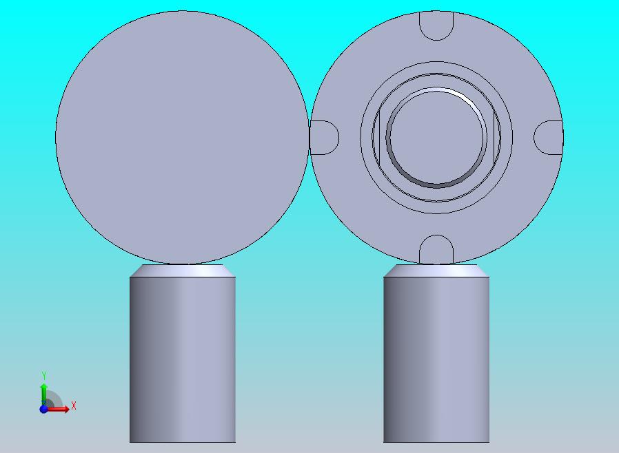 焊接式液压缸（双紧凑型气缸）50x30x860 mm