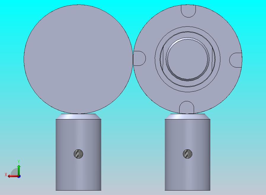 焊接式液压缸（双紧凑型气缸）50x30x860 mm