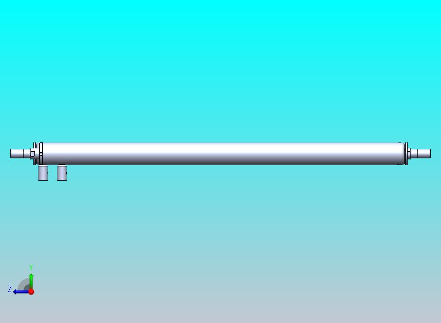 焊接式液压缸（双紧凑型气缸）50x30x860 mm