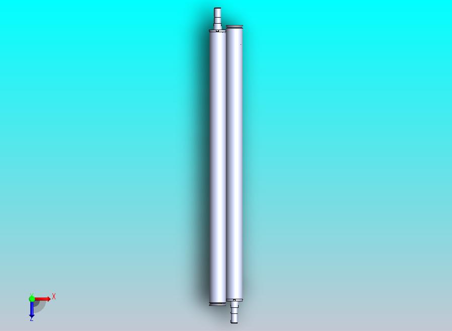 焊接式液压缸（双紧凑型气缸）50x30x860 mm