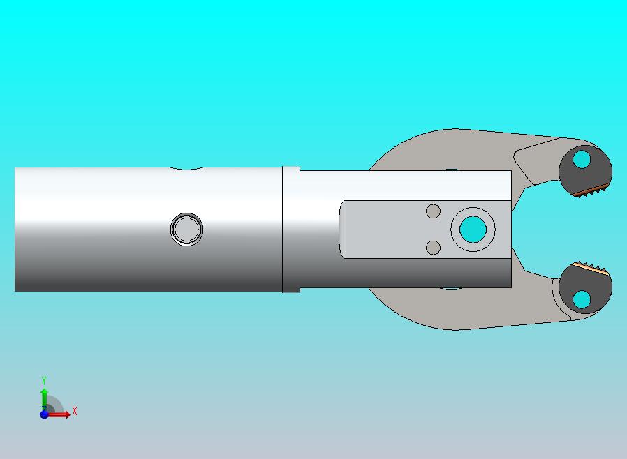 夹爪3D数模图纸 Solidworks设计