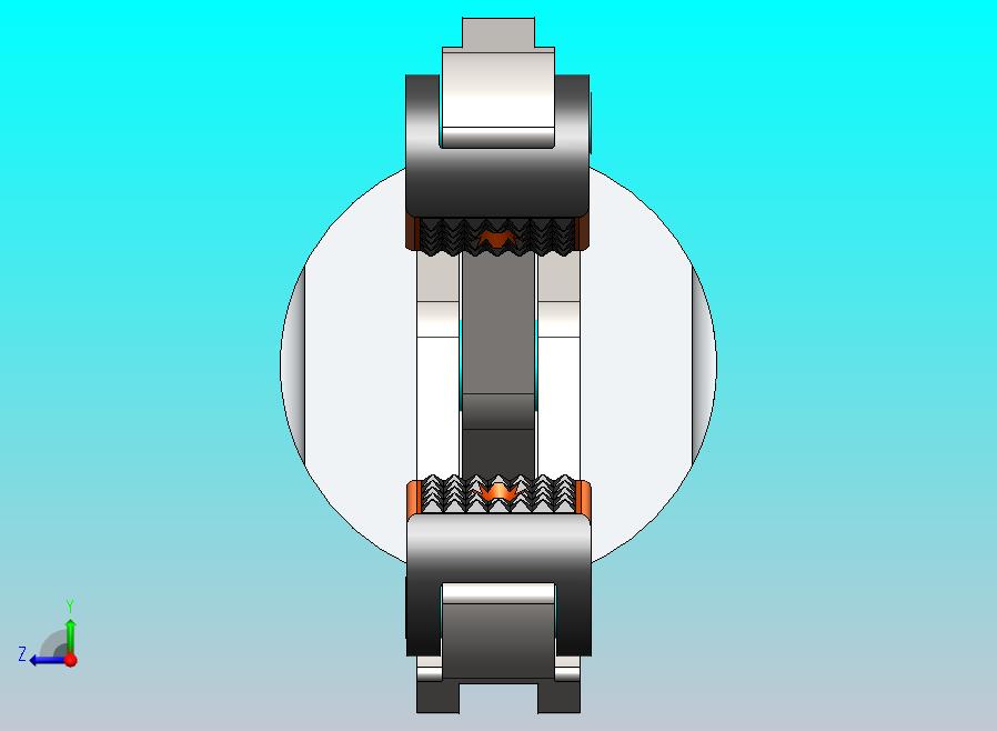 夹爪3D数模图纸 Solidworks设计