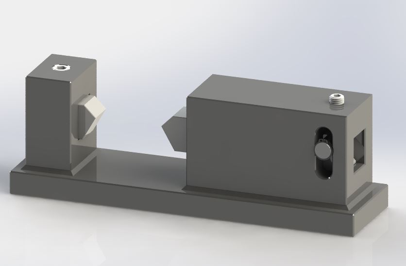 刀口式夹紧器工装夹具3D图纸 STEP IGS格式