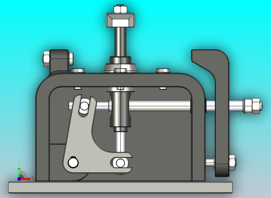 组合式夹紧器夹具3D图纸 STEP IGS格式