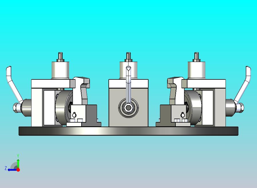 组合式夹紧器工装夹具3D图纸 STEP IGS格式