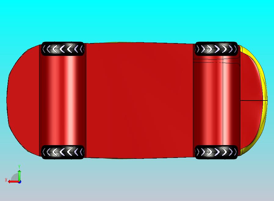 奥迪TT外框架设计图纸