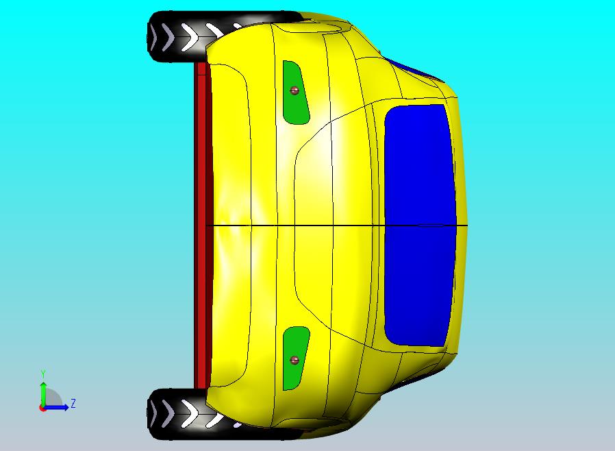 奥迪TT外框架设计图纸
