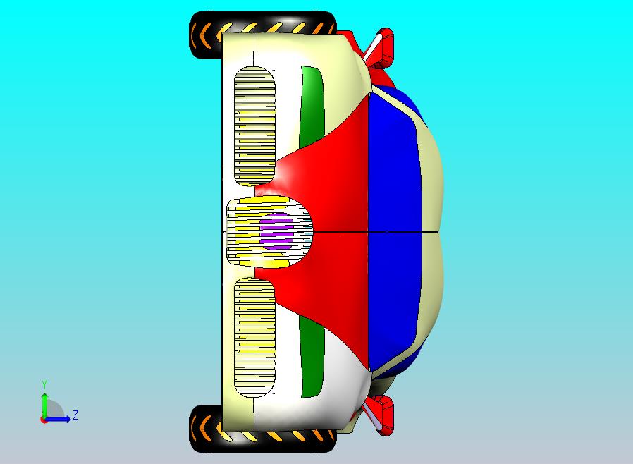 跑车外壳设计3D图纸