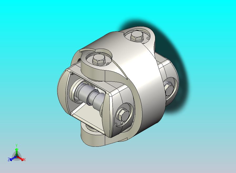 用于转向及悬架连杆的球铰接头3D图纸 STP格式