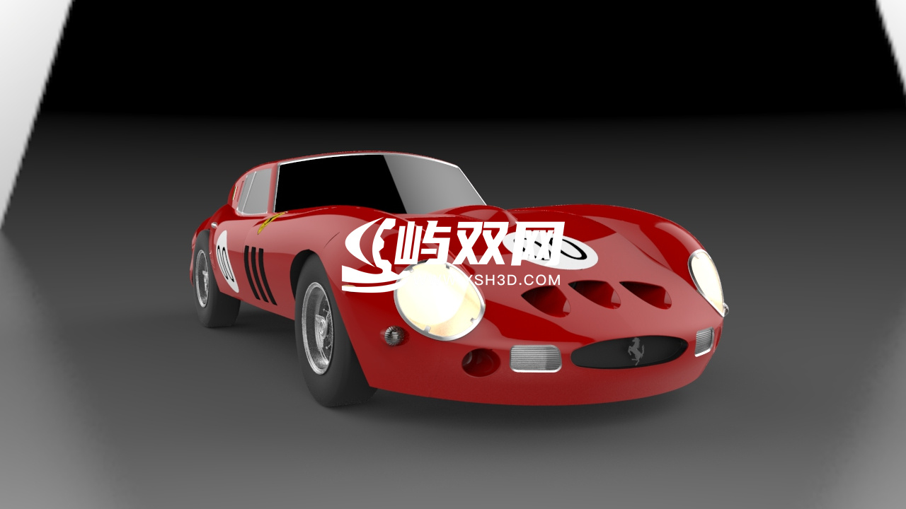 法拉利 Ferrari 250 gto 1962跑车外壳图纸