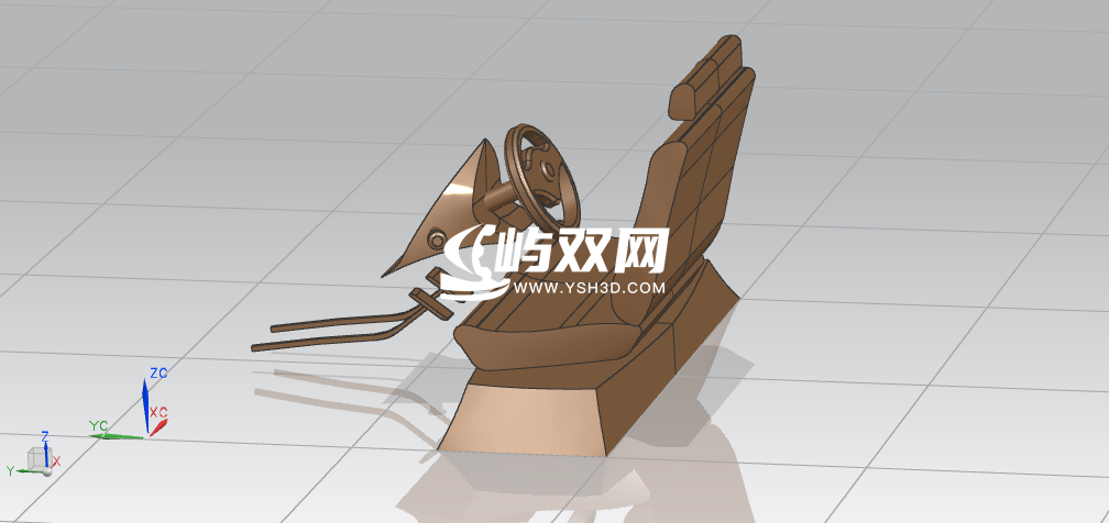 微型双座小汽车模型设计图纸