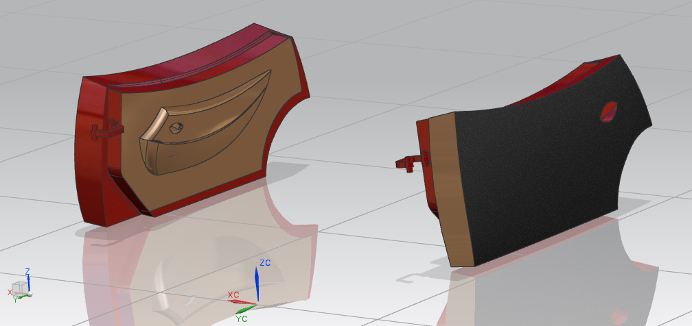 微型双座小汽车模型设计图纸