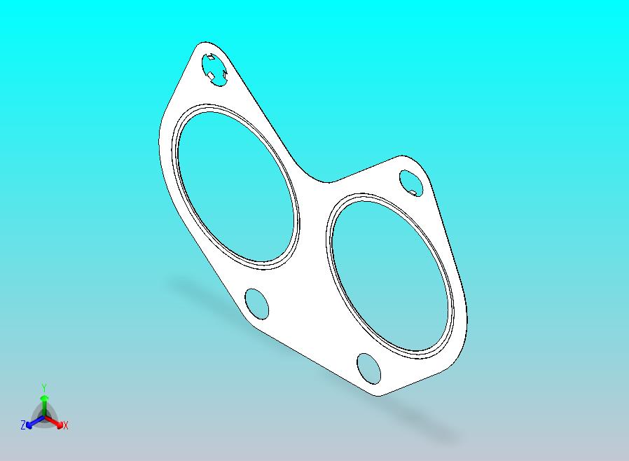 沃尔沃3.2 R6（B6324S5）排气系统