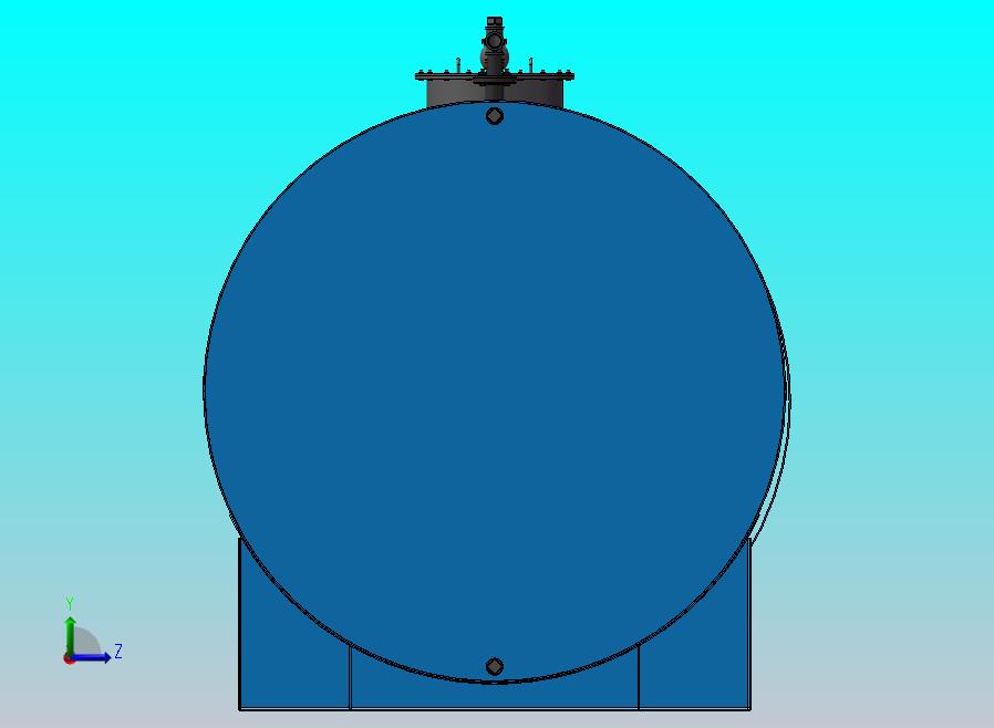 20000L燃料储罐模型