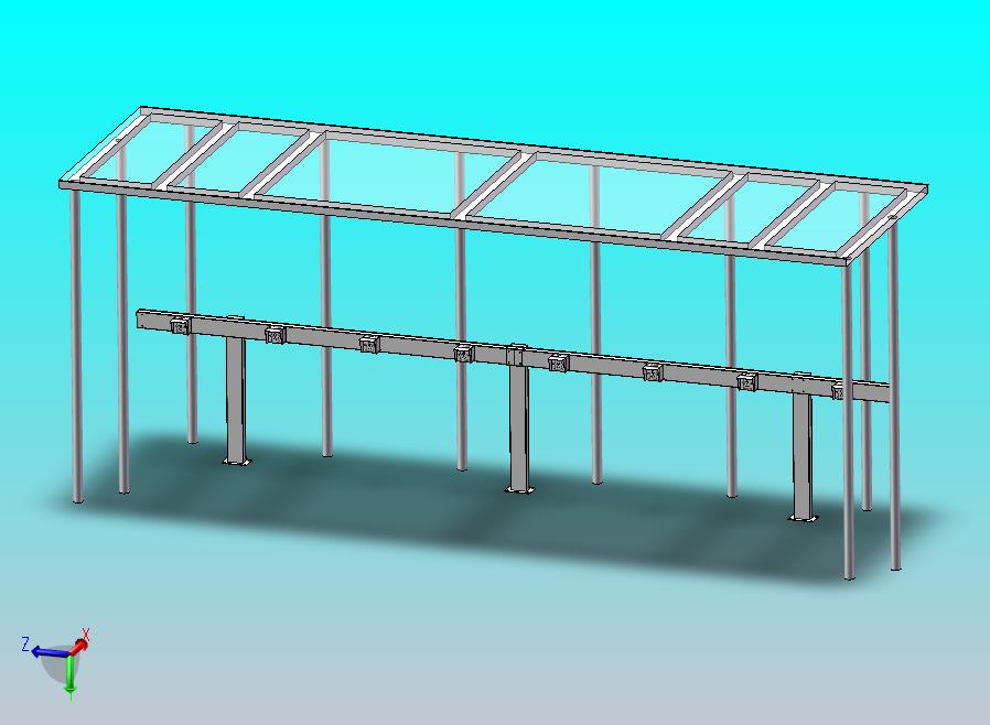 充电桩安装支架
