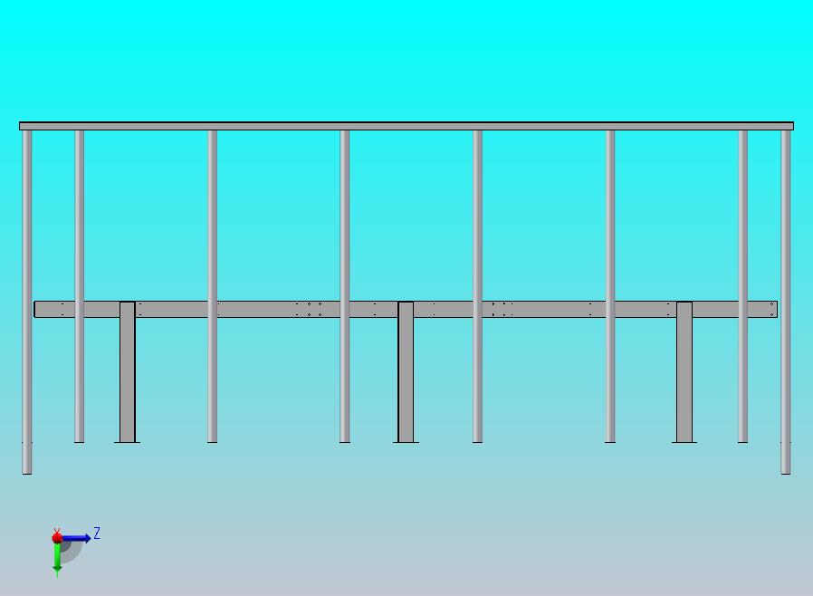 充电桩安装支架