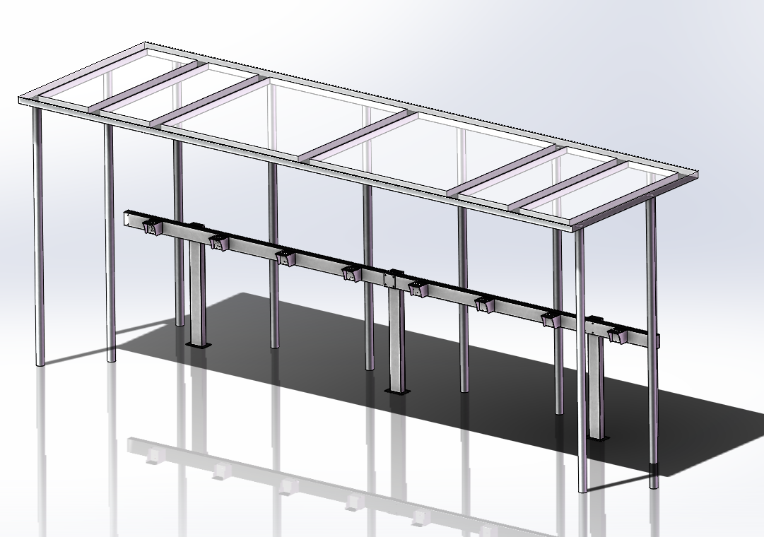 充电桩安装支架