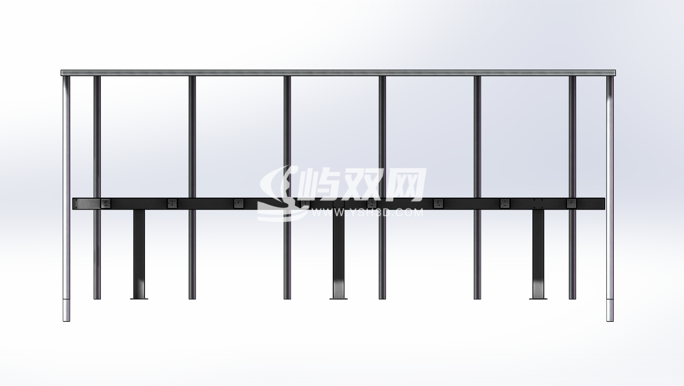 充电桩安装支架