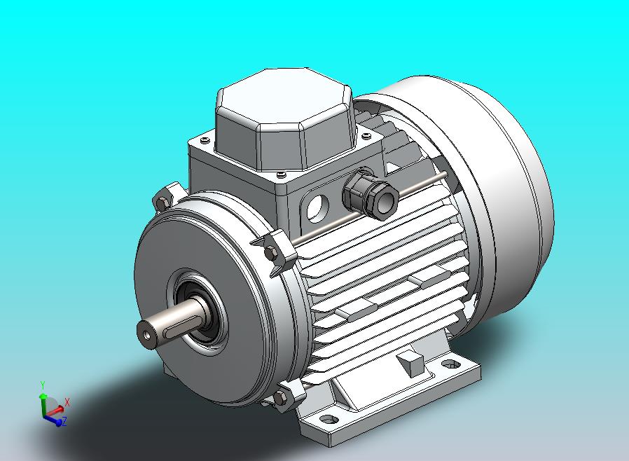 电机 1.1 KW 3400 rpm