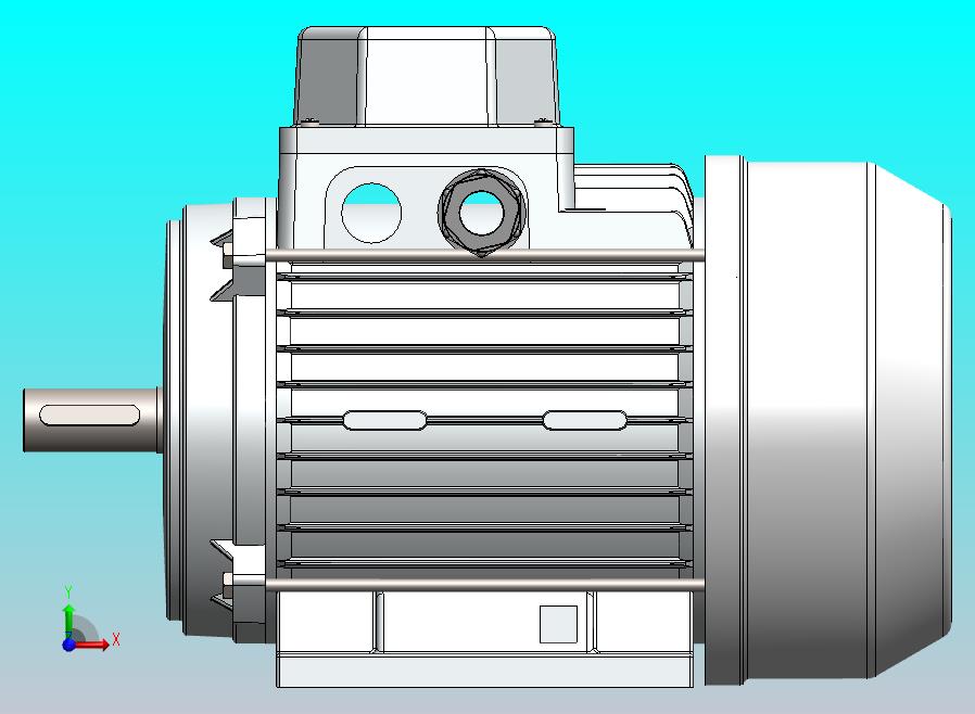 电机 1.1 KW 3400 rpm
