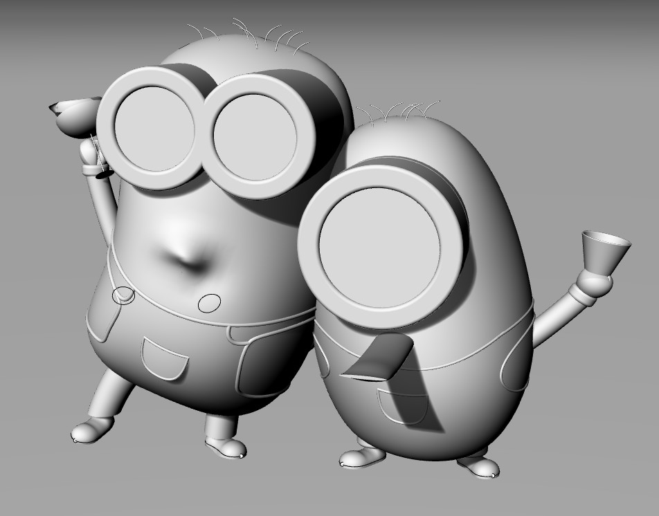 各种动画人物人偶