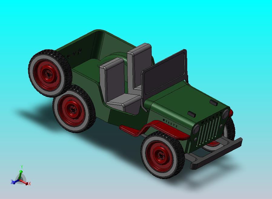 吉普车威利茨1954